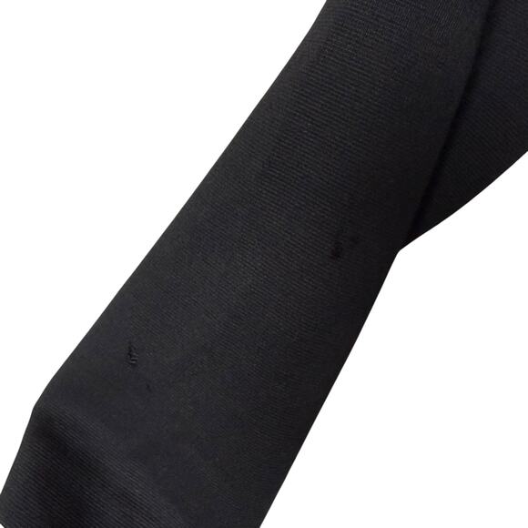 Lisa‎ Perry Wool Mod Mini Dress Long Sleeve Geometric Black and White, Size 2 - Picture 13 of 14